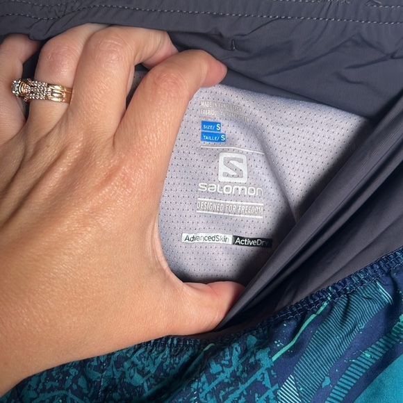 Salomon Women's Running Shorts Advanced Skin, size S - Picture 4 of 7